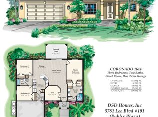 Coronado 1614 Plan, Lehigh Acres, Lehigh Acres, FL 33971