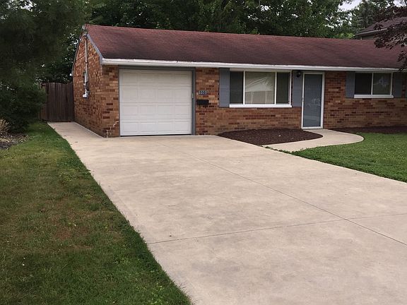 New concrete drive and walk