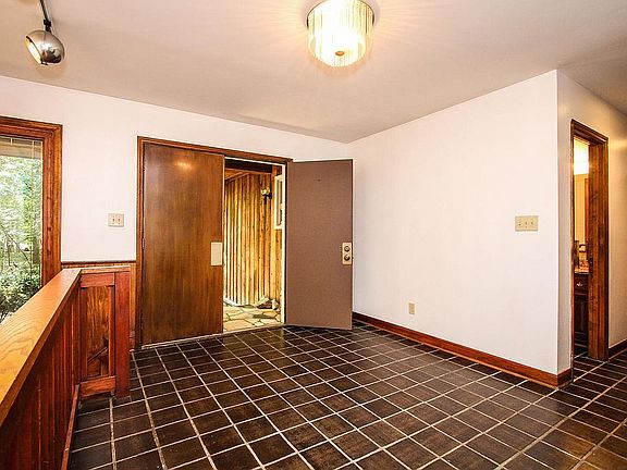 Foyer with California Tile