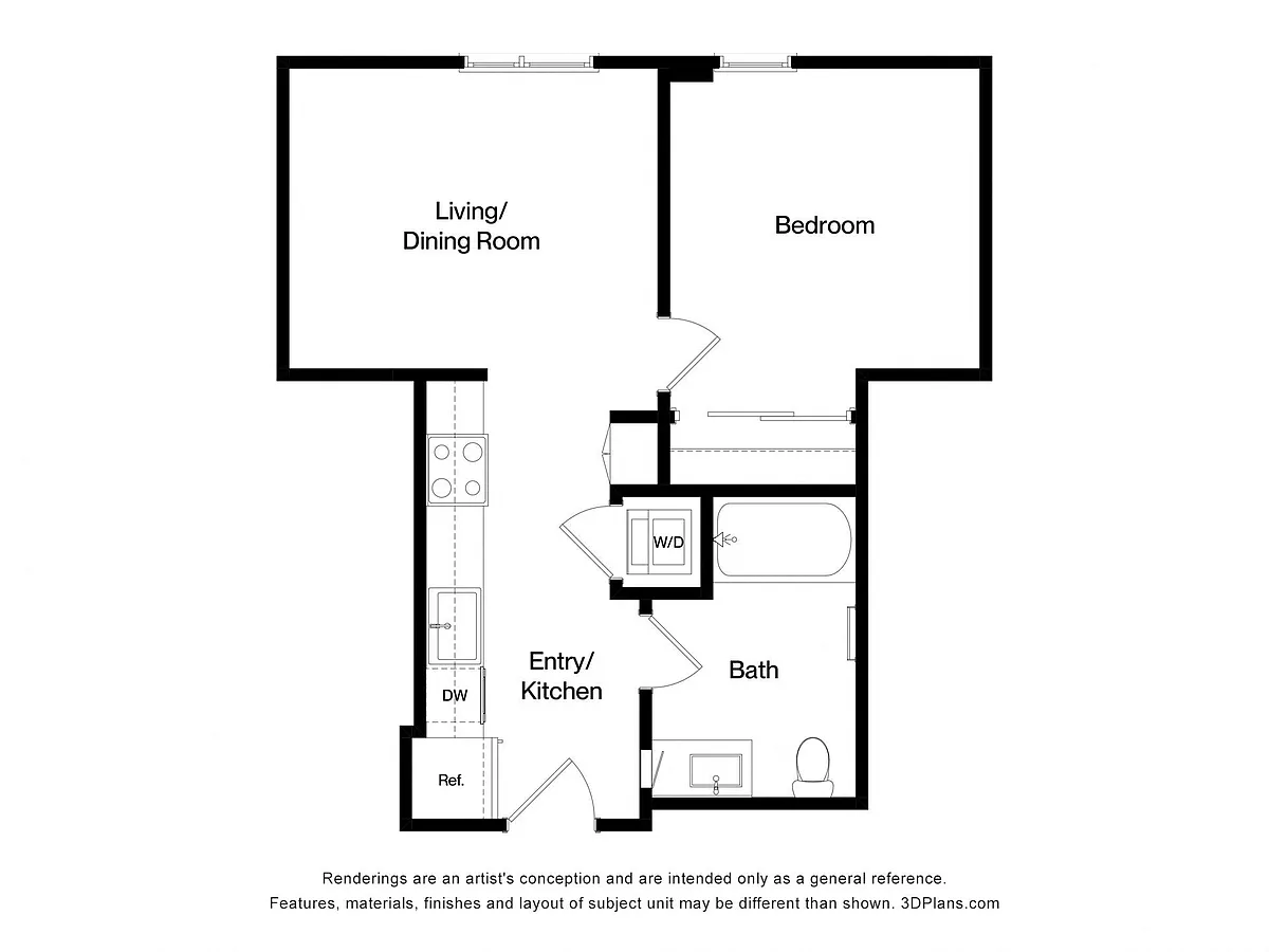 Floor plan B12A
