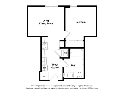 Floor plan B12A