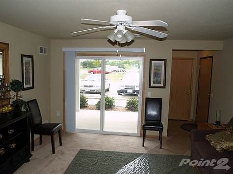 Front Entry Closet. Large Patio Doors add Extra Light