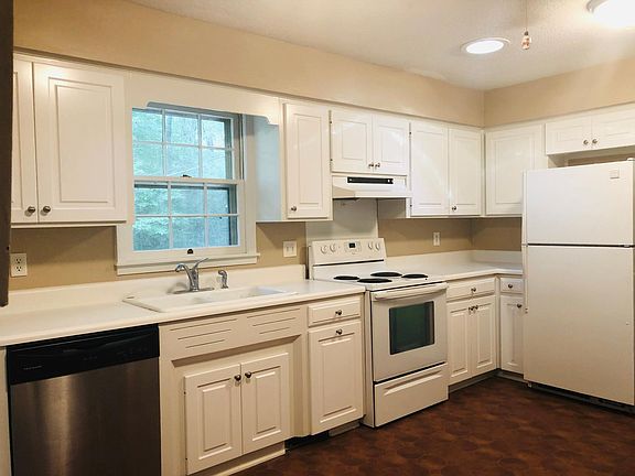 Kitchen with old floor