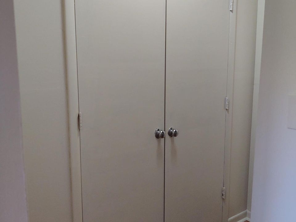 Hall closet