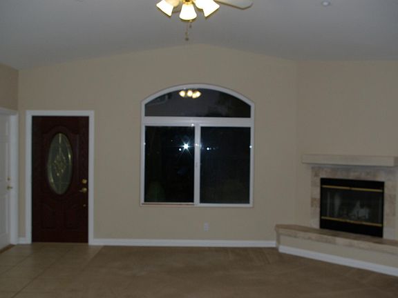 Entry and family room