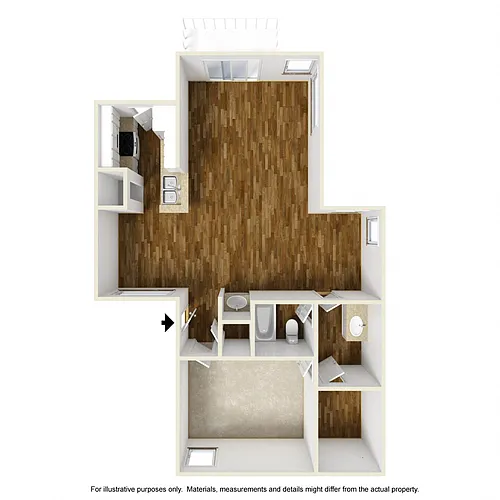 Floor plan Doral-A3