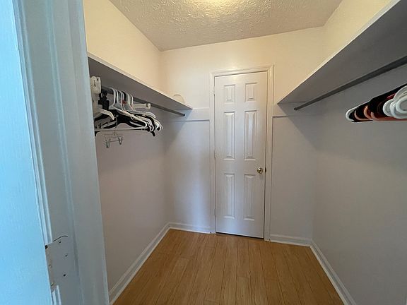 Walk-In closet in Master Bedroom