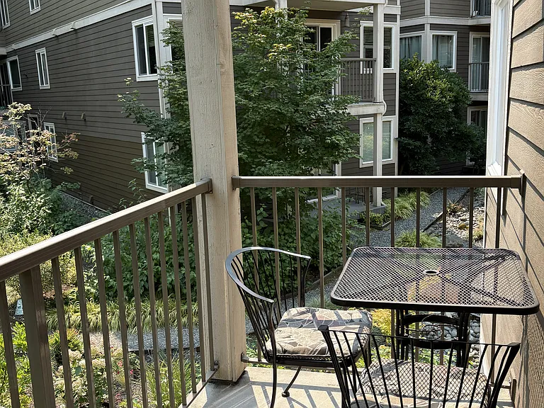Balcony facing courtyard
August 2026