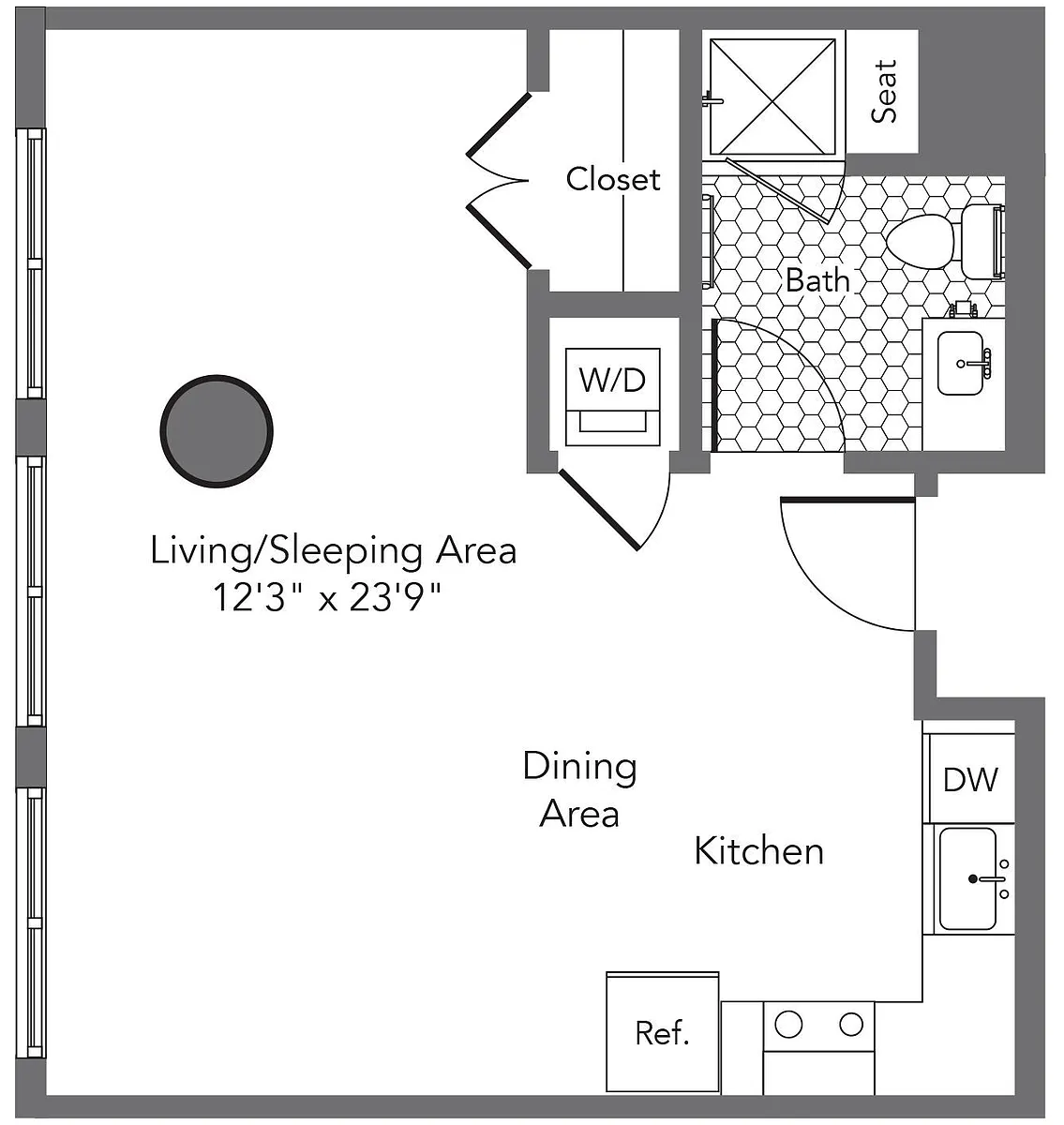 Floor plan SA