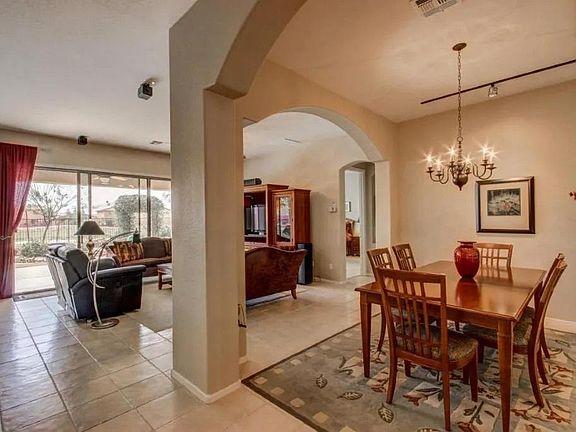 Home boasts lots of open space and natural light.