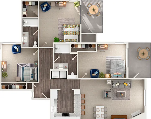 3x2 Floorplan 3x2 Floorplan