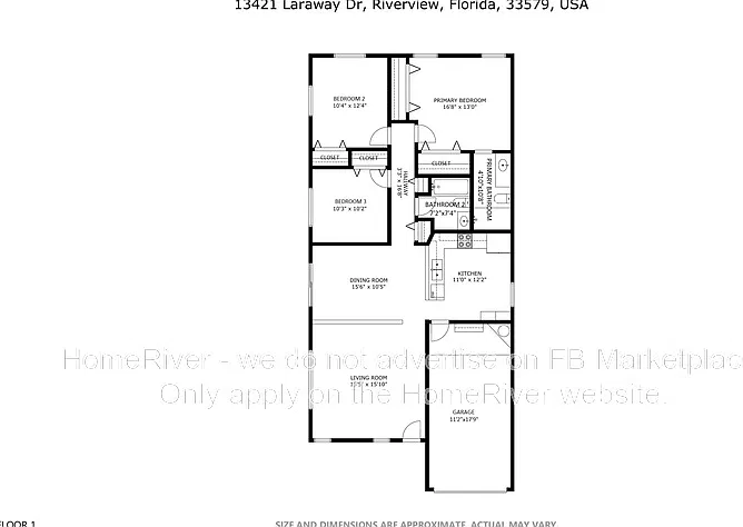 3 bed, 2.0 bath, 1264 sqft, $1,945 — Photo 2