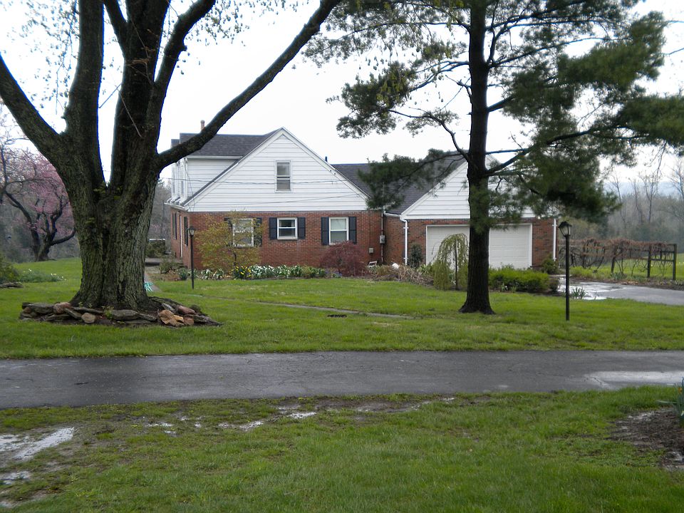 View from driveway