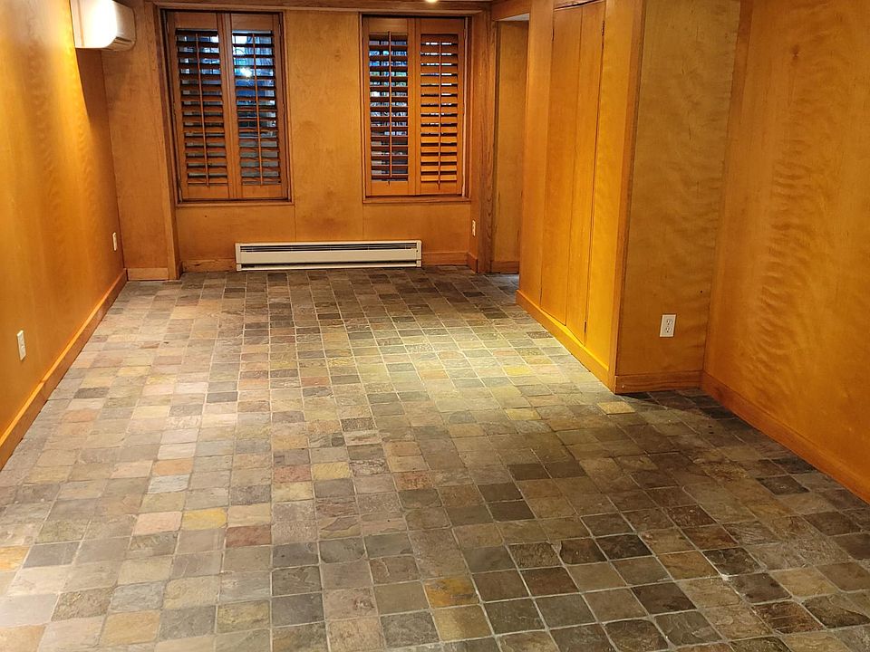 Facing towards entrance