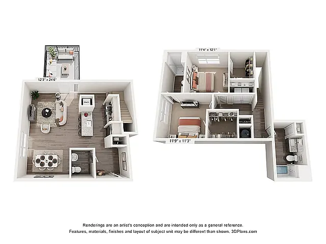 Floor plan E2 Monet
