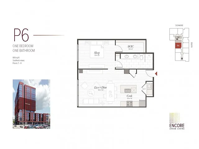 Floor plan P6