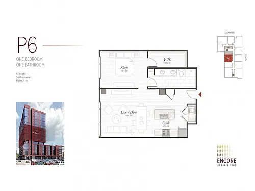 Floor plan P6