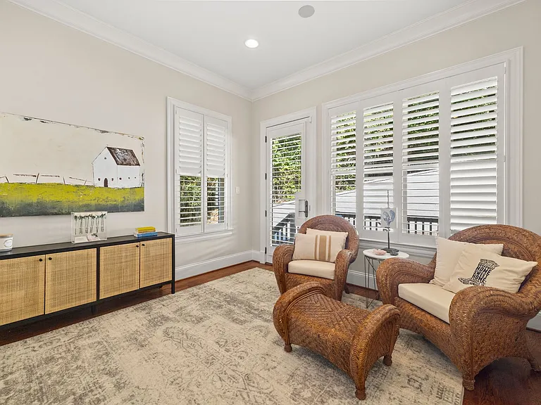 Office/Nursery/Workout Room off Primary Bath Goes out to Golf Green