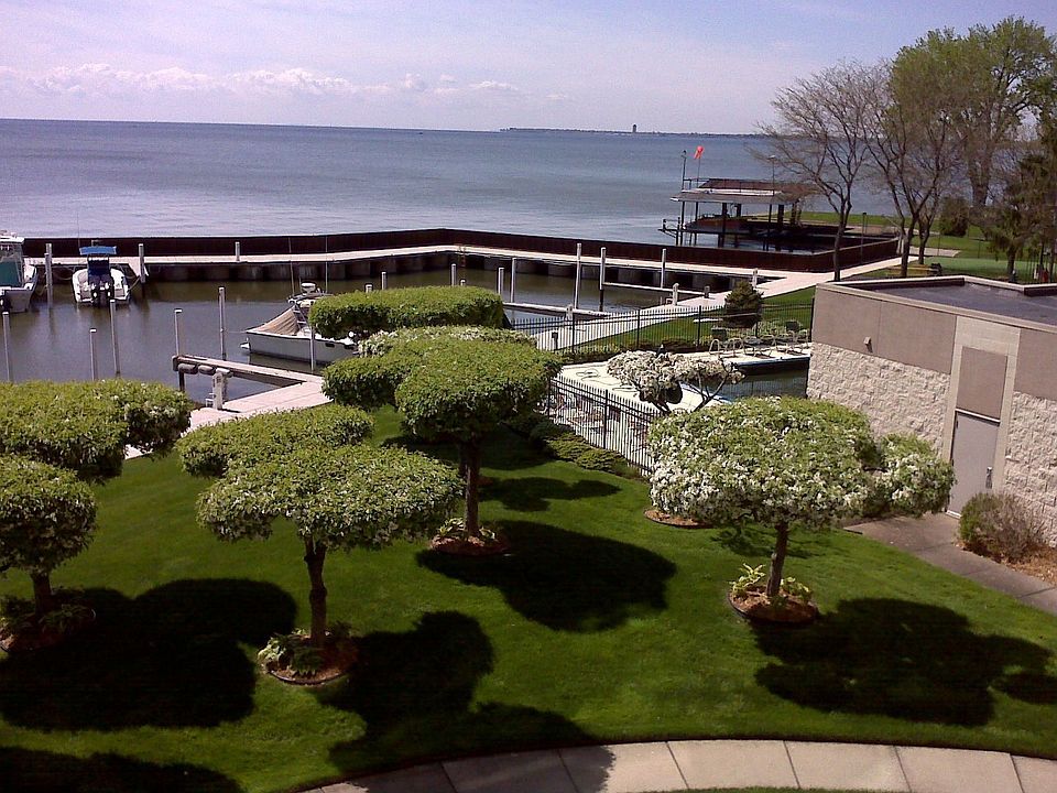 Balcony view toward pool and clubhouse