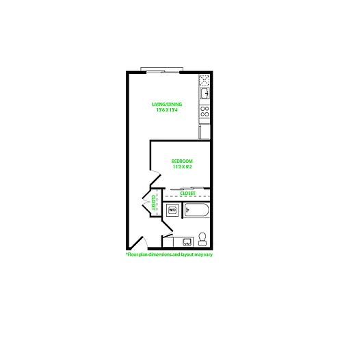 Floor plan 0.8W MFTE