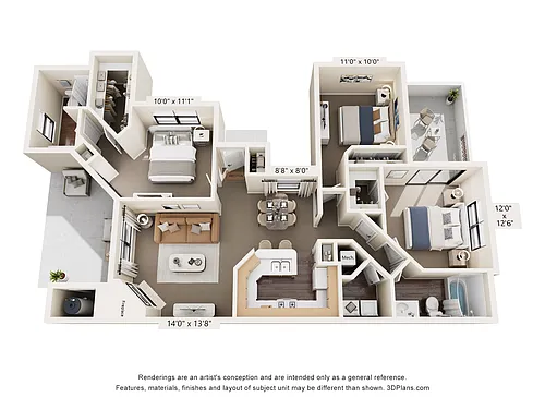 Floor plan G Classic with Garage