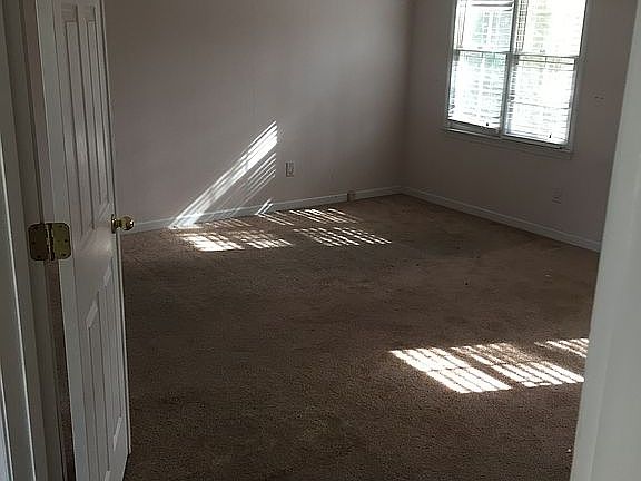 French doors into master bd