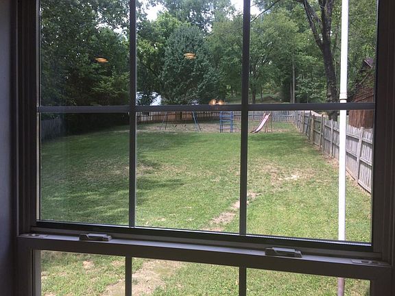 Park like backyard