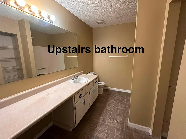 Upstairs bathroom