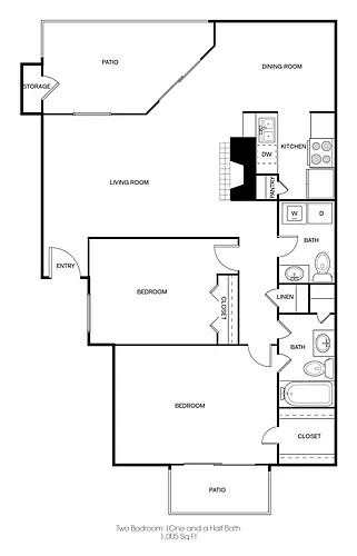 Floor plan Kylee