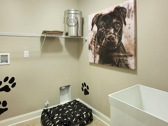 Second floor laundry room