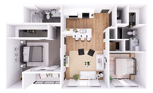 Floor plan Tillmore-2D