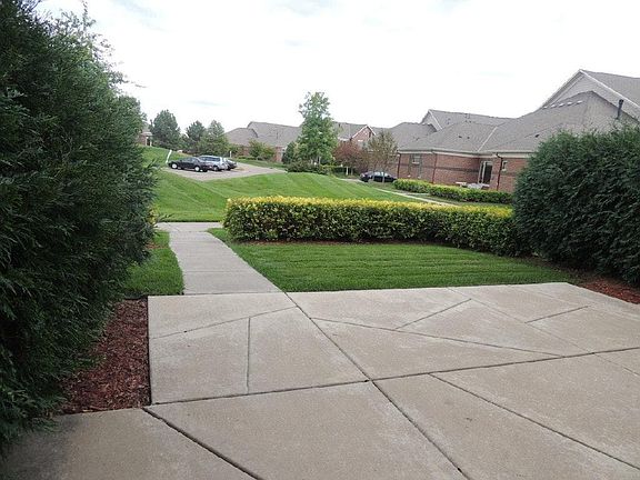 Private patio, lawn care provided.