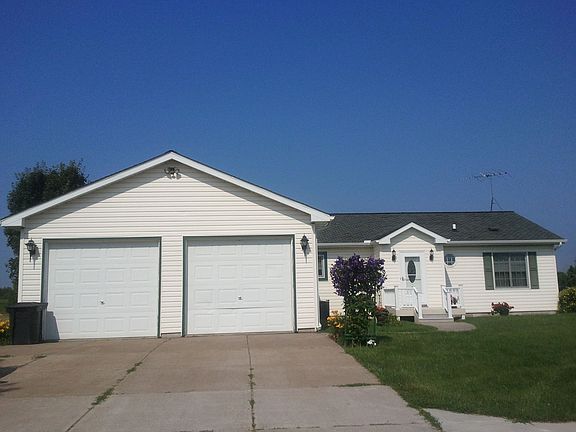 2 car garage/cement driveway