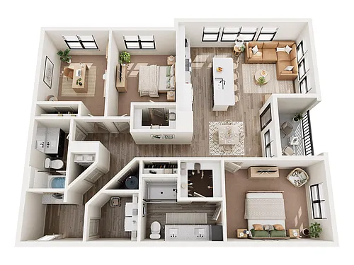 Floor plan C1