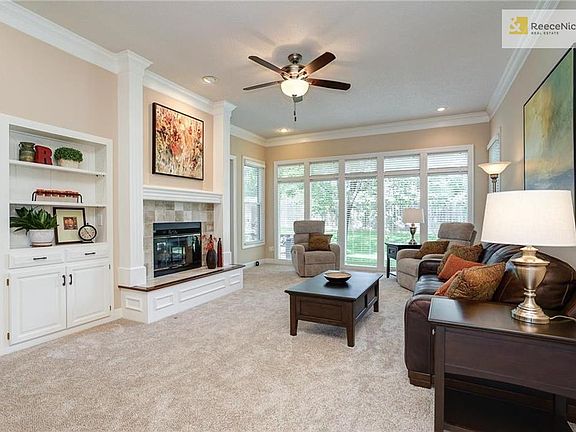 Great Room with Tall Windows lets in Natural Light