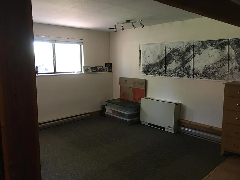 Garden-level room