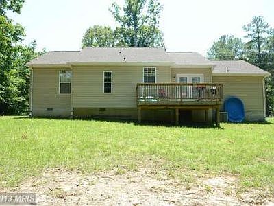 Rear of house