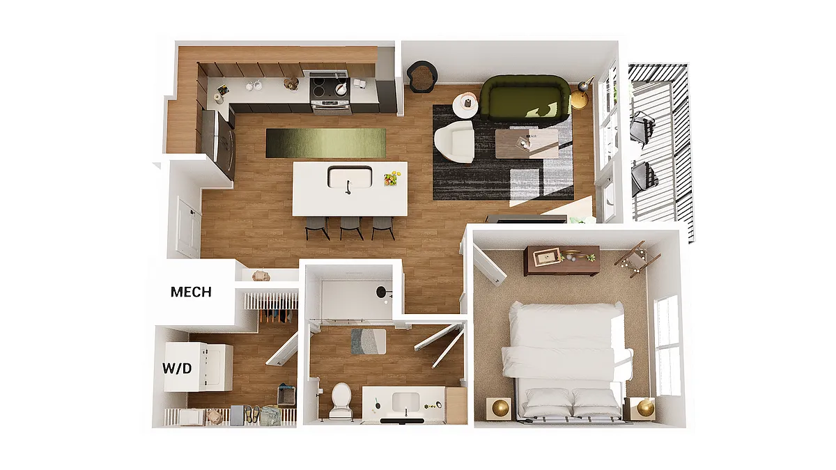 Floor plan A1-HC