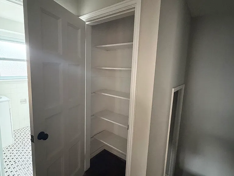 Upstairs linen closet