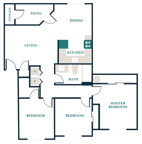 Floor plan 3X1