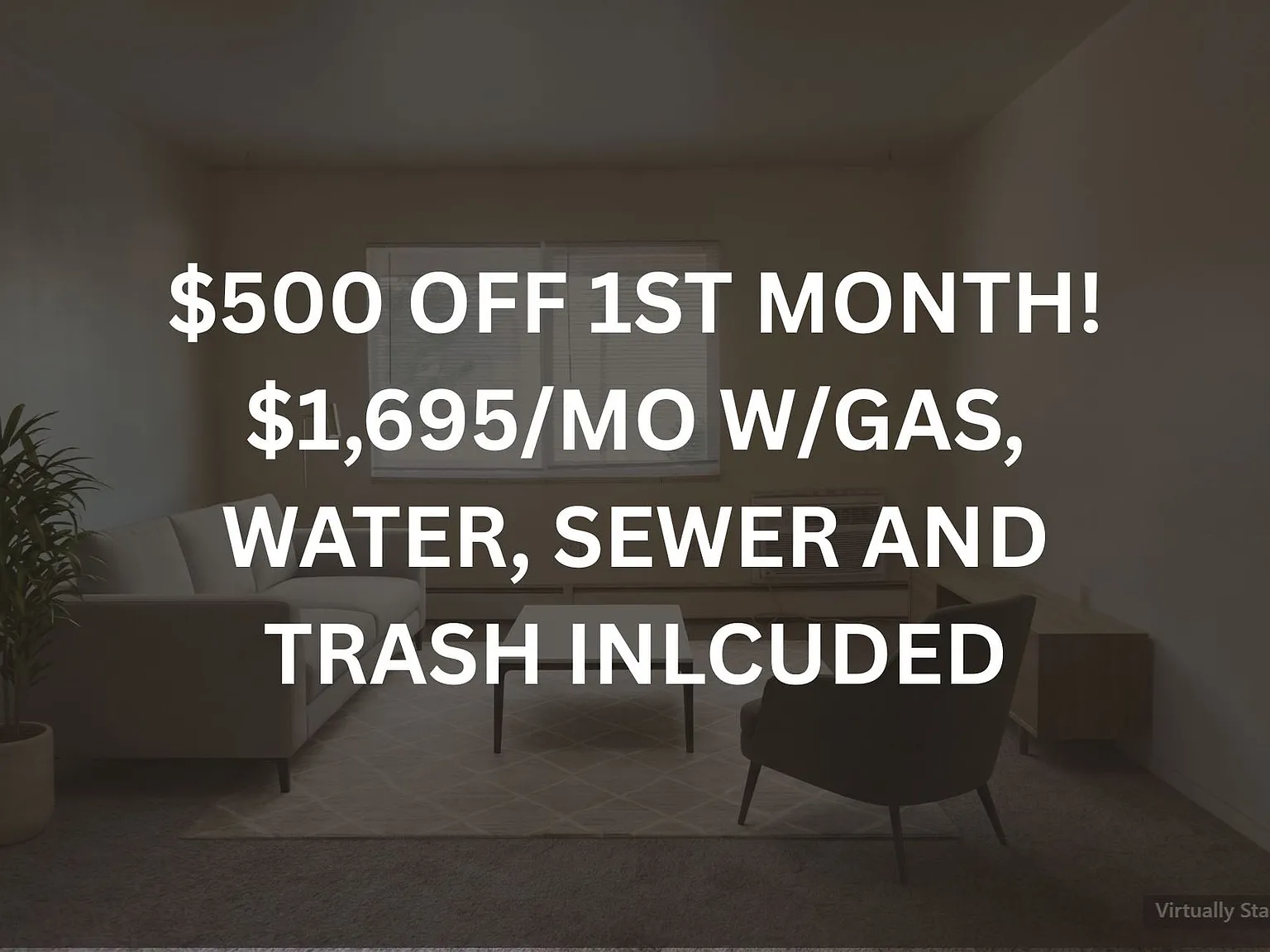 Utilities Included! Gas, Heat, Water, Sewer And Trash. You Pay Electricity And Internet! — Photo 2