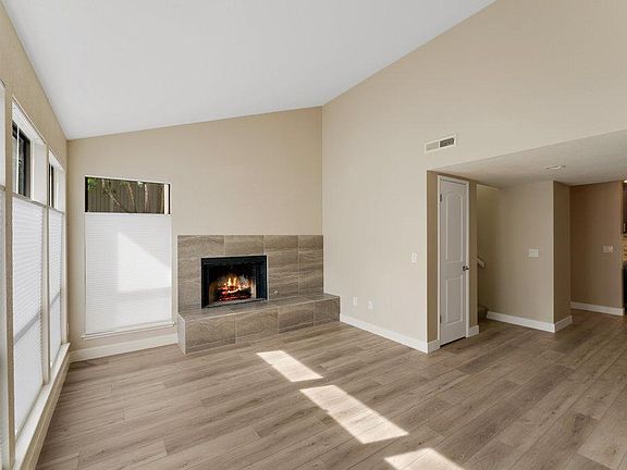 cozy fireplace