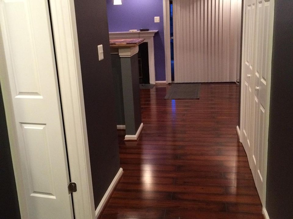 hallway view from the bedroom