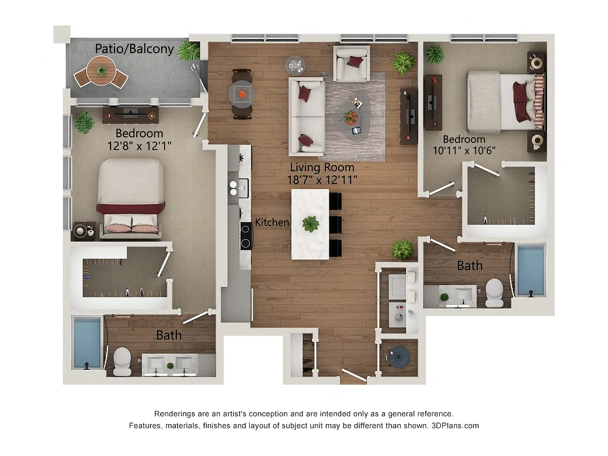 Floor plan B6-1154
