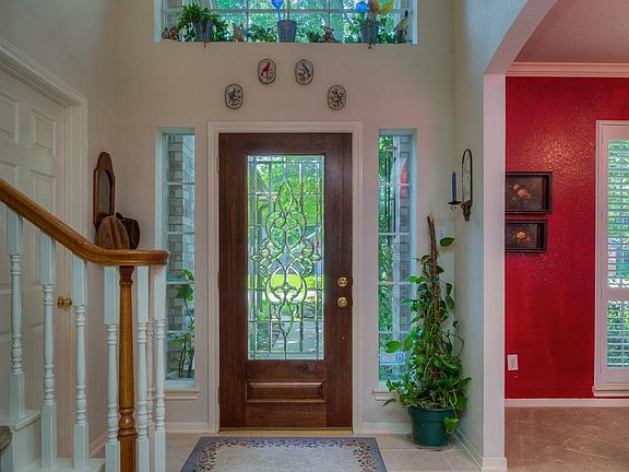 Another view of the entry