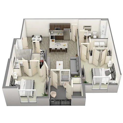Floor plan Stoneybrook-L