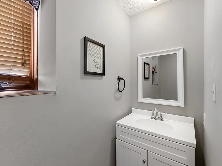 Half bath in first floor