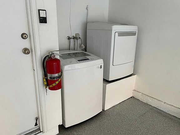 In-unit washer and dryer