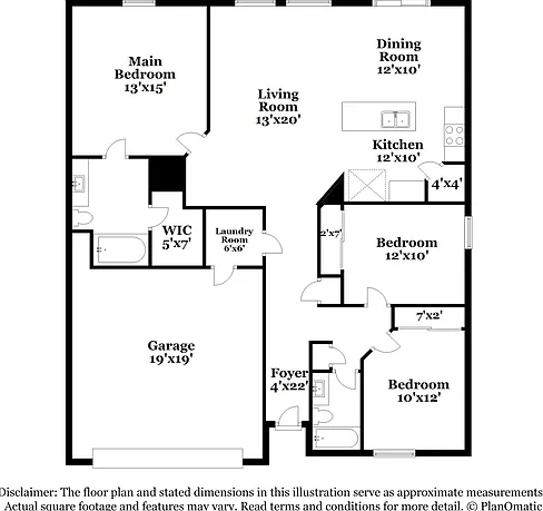 3 bed, 2.0 bath, 1420 sqft, $1,845 — Photo 2