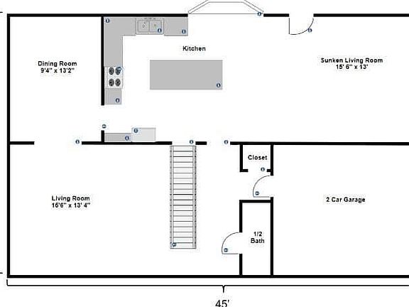 Main floor drawing